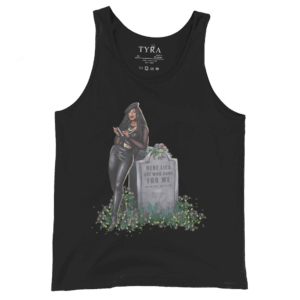 Unbothered Black Tank